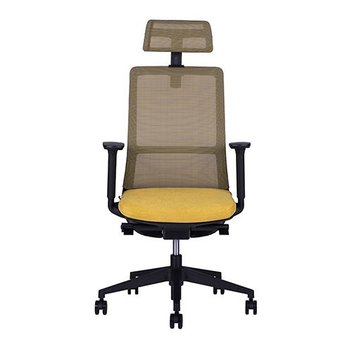 Sense Black Respaldo Alto